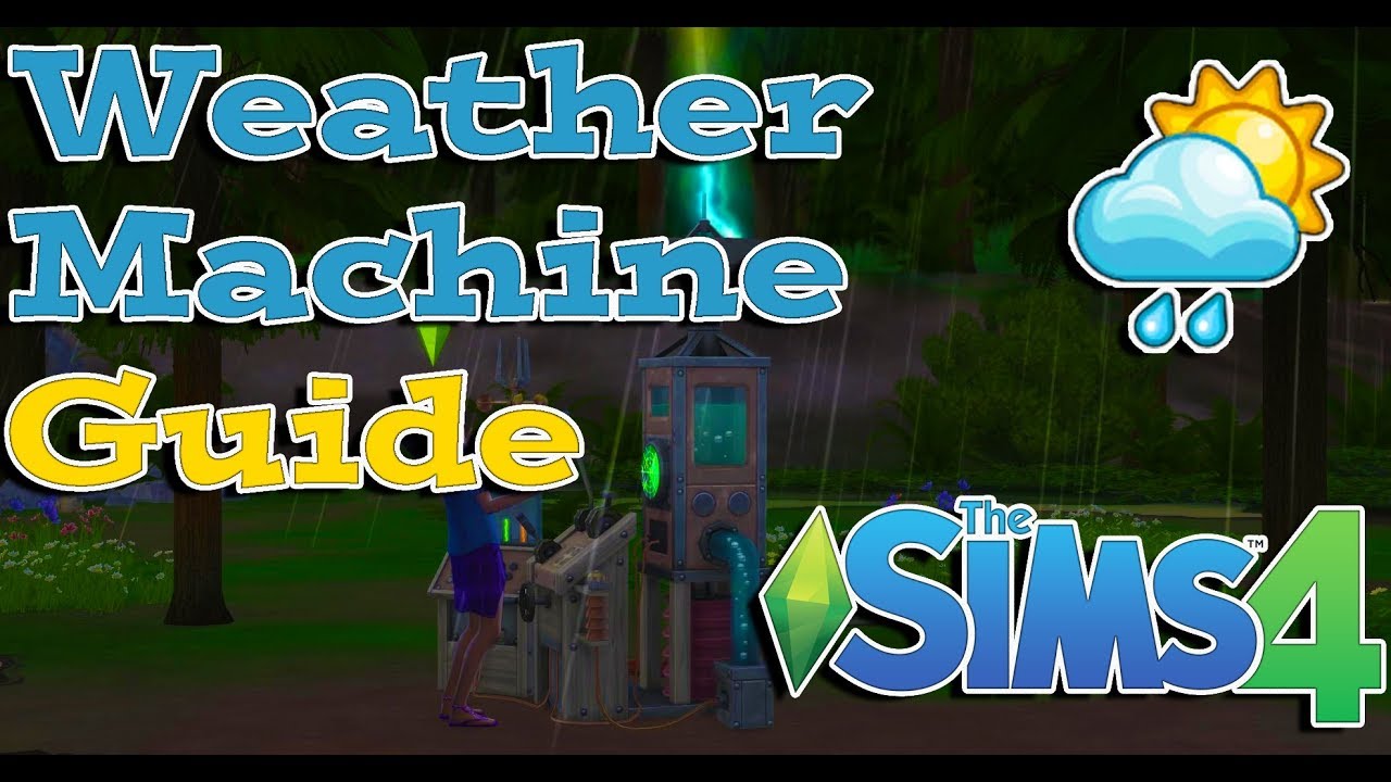 change weather sims 4 mccc